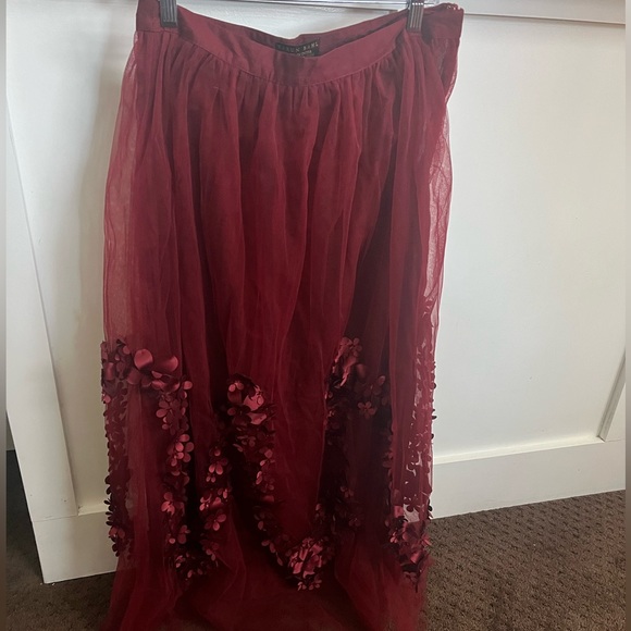 Anthropologie Holiday Skirt-size 12 - Picture 1 of 4